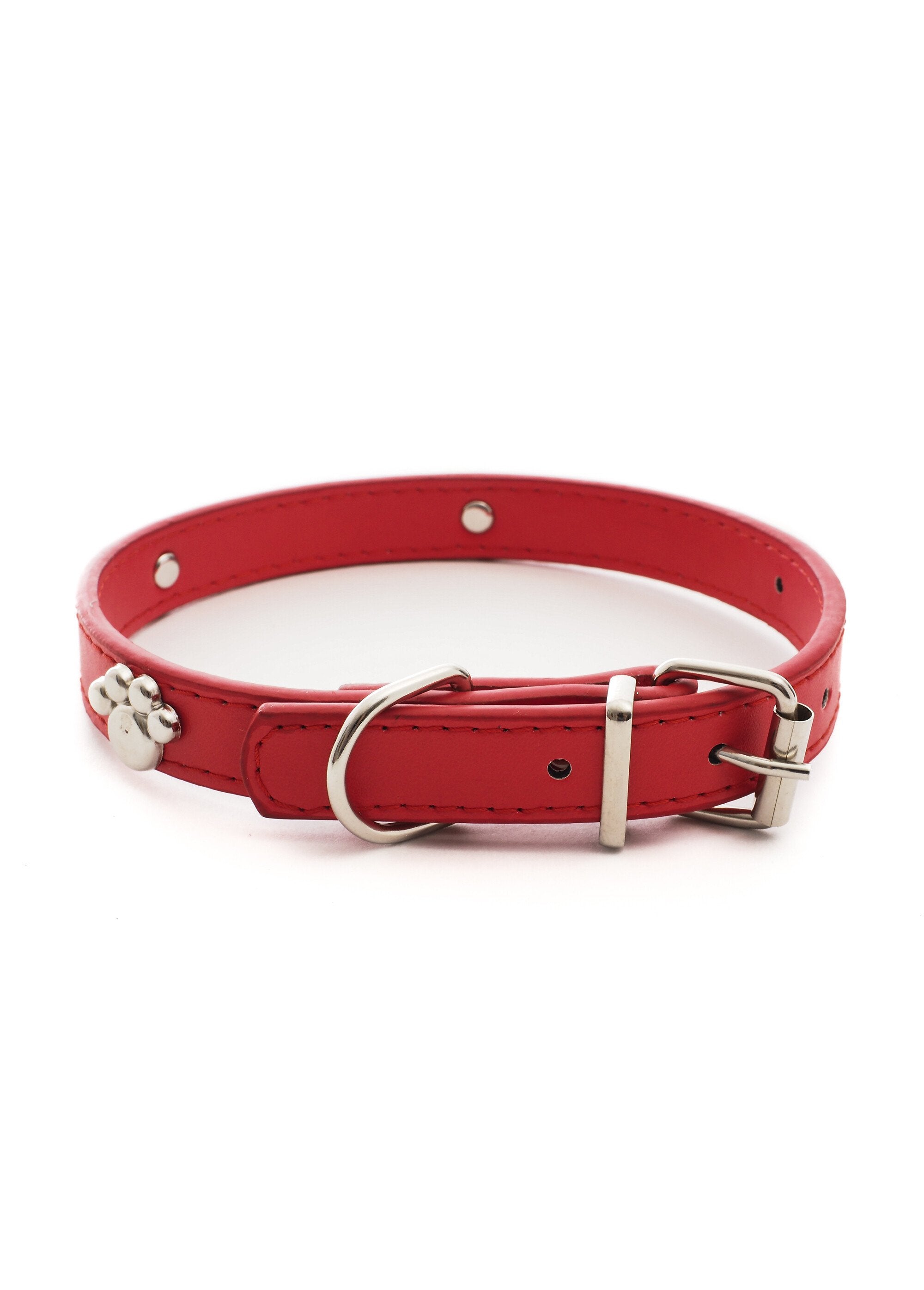 Collar_de_animal_con_motivo_de_pata_Rojo_FA1_slim