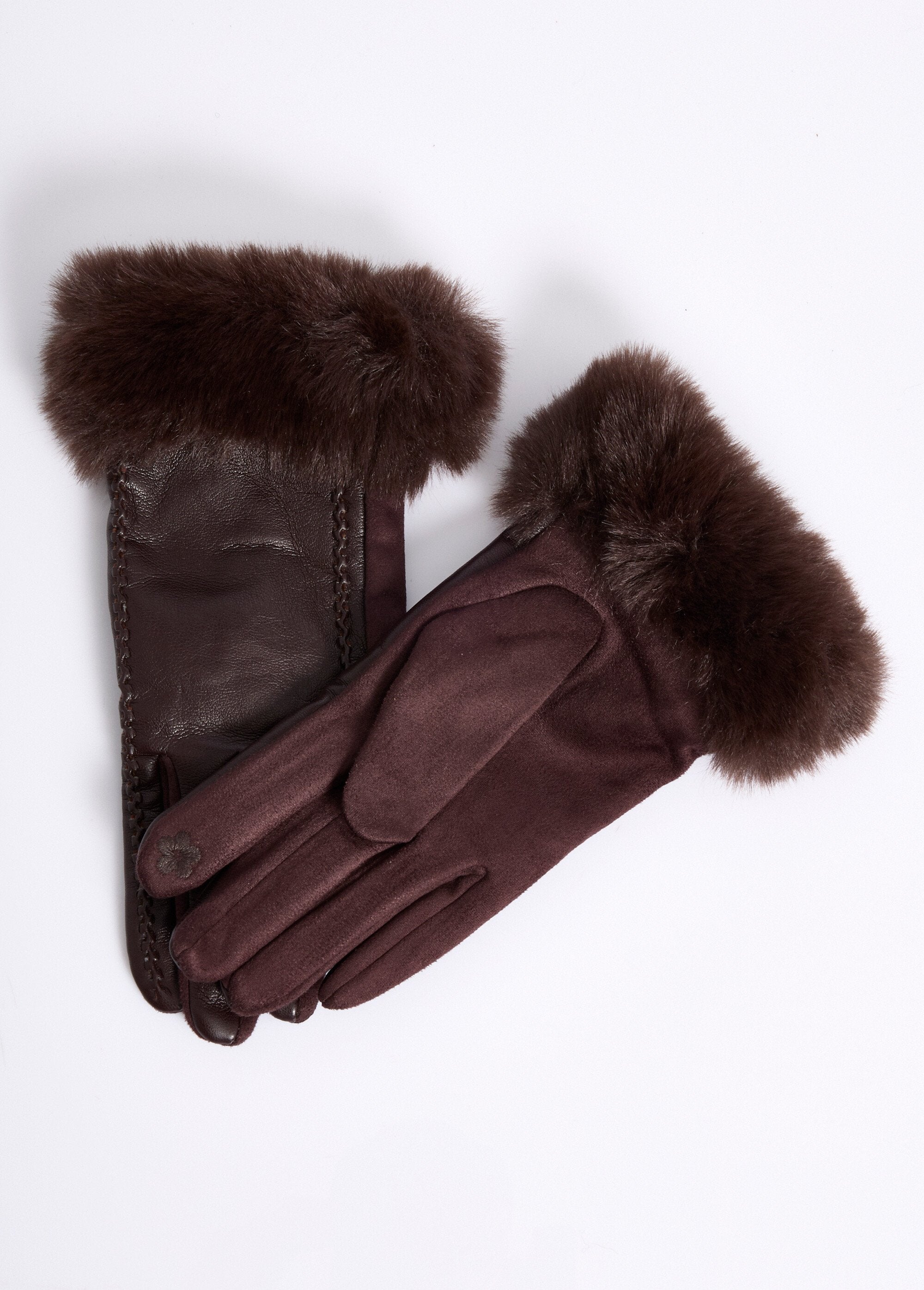 Guantes_de_piel_sintética_con_puños_de_piel_Castaño_DE1_slim