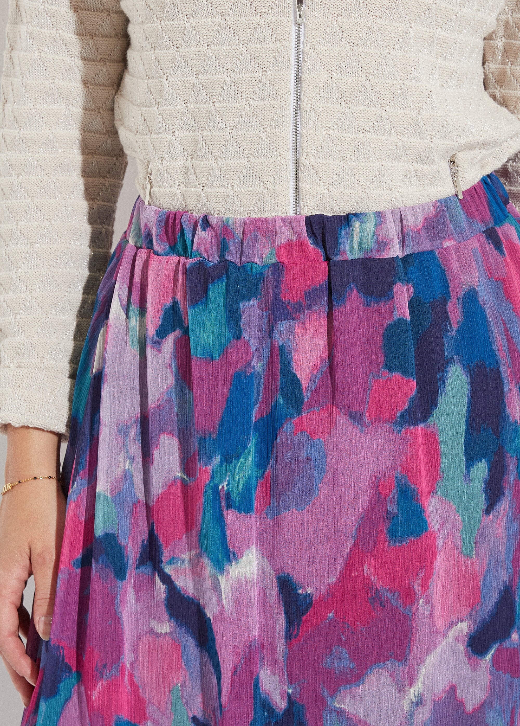 Falda_larga_de_voile_estampada_con_cintura_elástica_Multicolor_DE1_slim