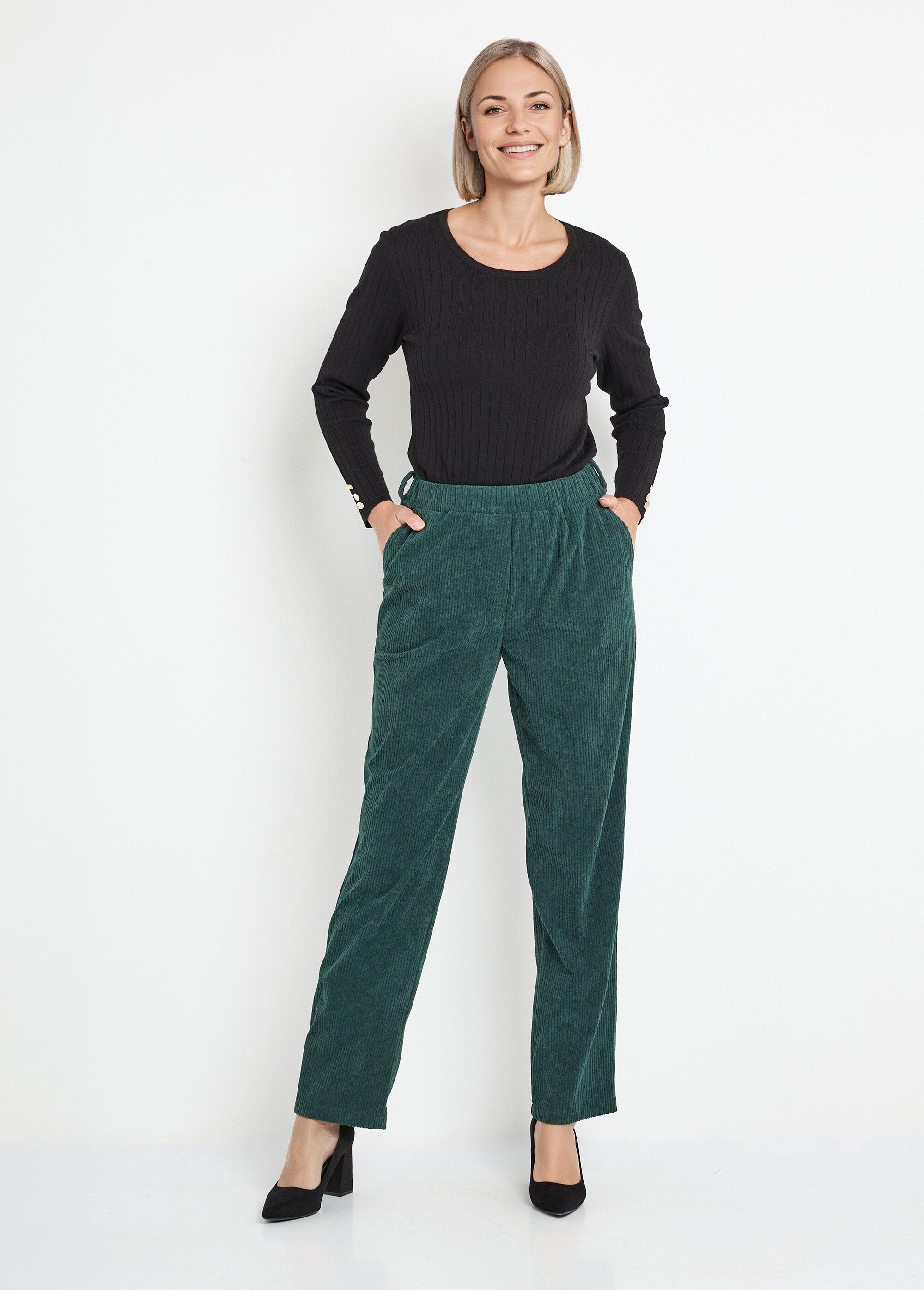 Pantalón_de_pana_con_cintura_elástica_Verde_SF1_slim