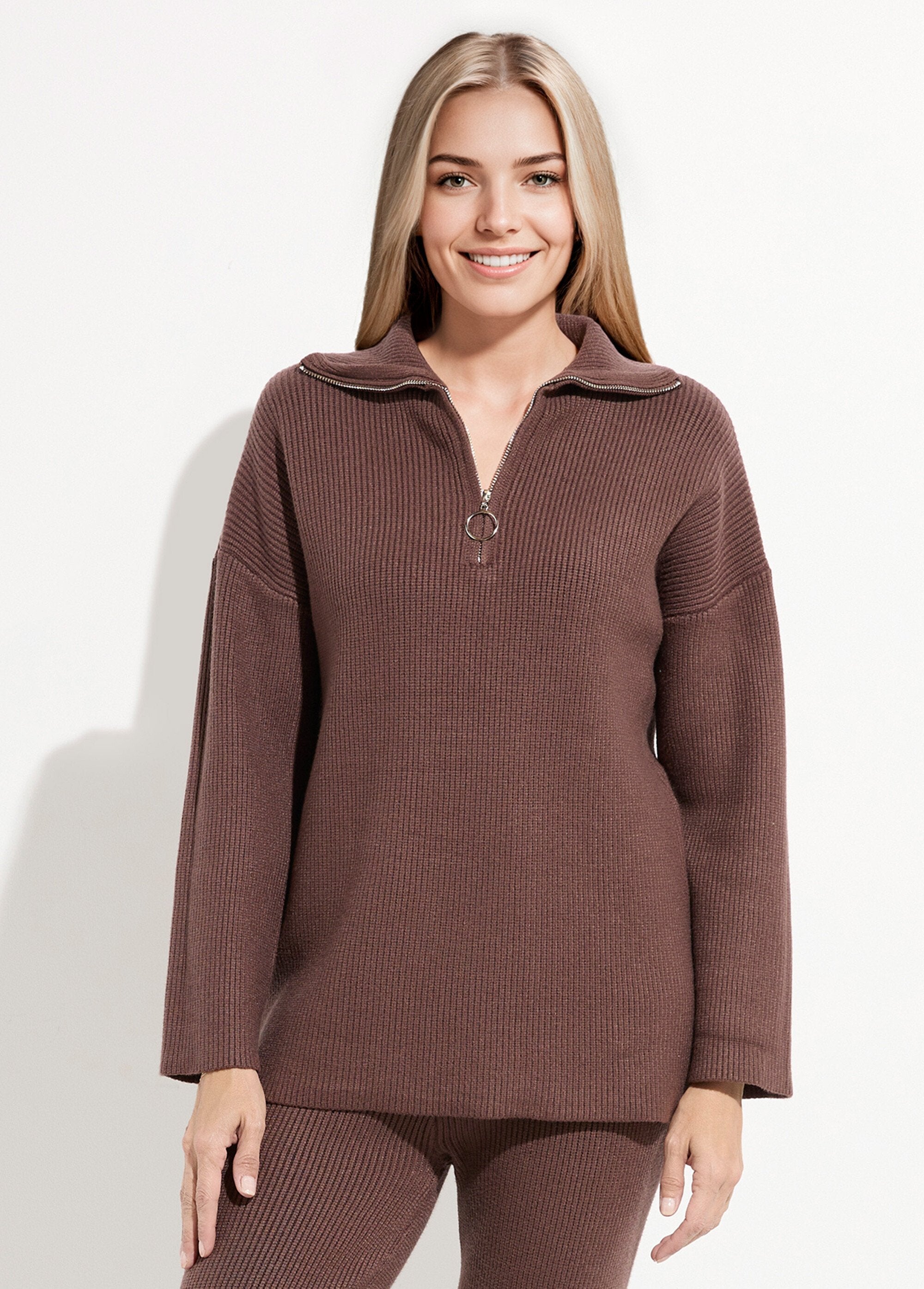 Suéter_camionero_cómodo_de_punto_acanalado_Chocolate_FA1_slim