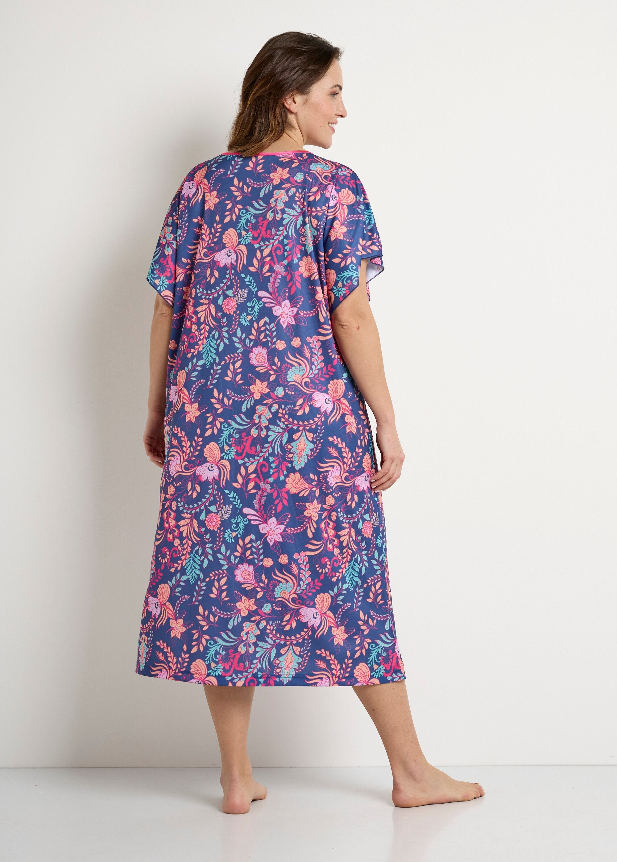 Vestido_de_azafata_largo_raso_estampado_flores_fondo_marino_DO1_curvy