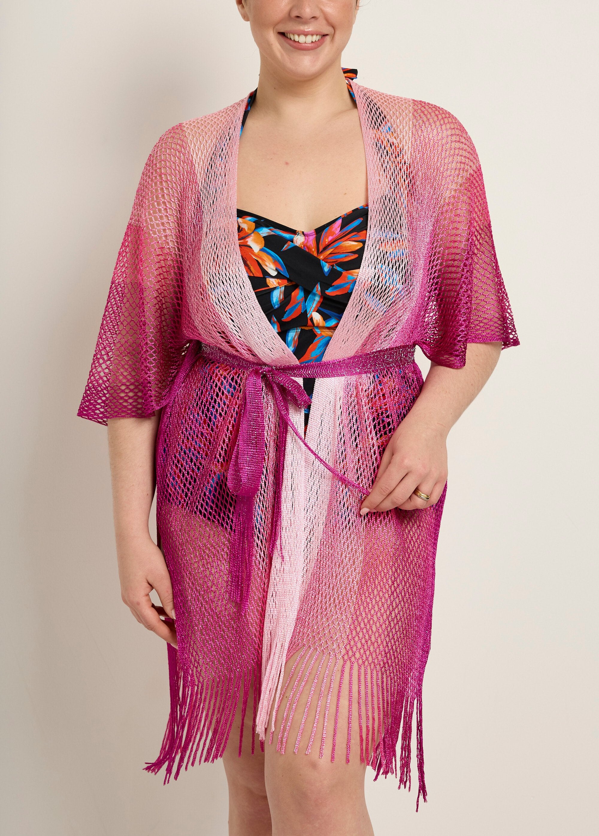 Vestido_de_playa_de_malla_multicolor_Fucsia_DE1_curvy