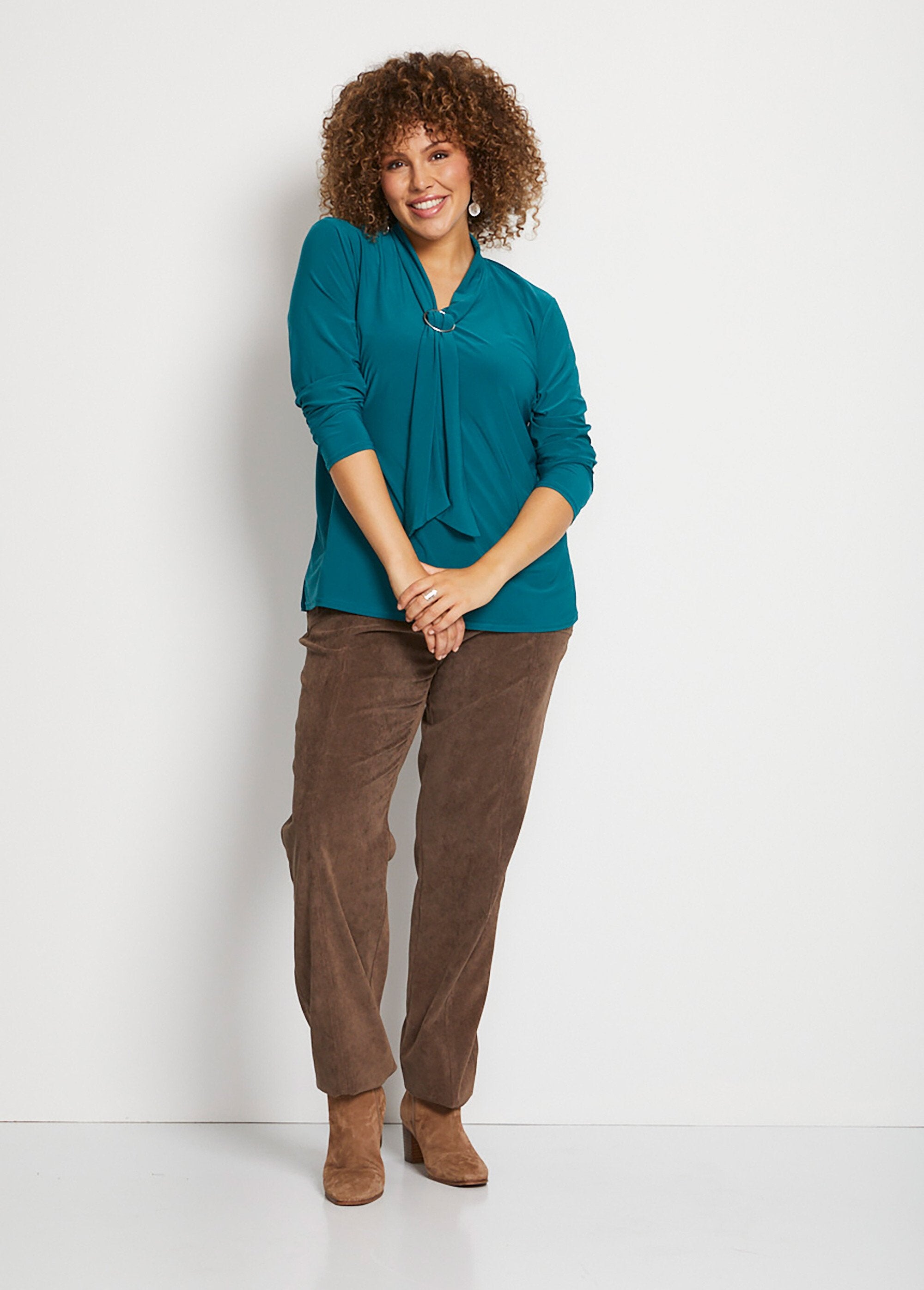 Camiseta_lavallière_de_manga_larga_Pato_SF1_curvy