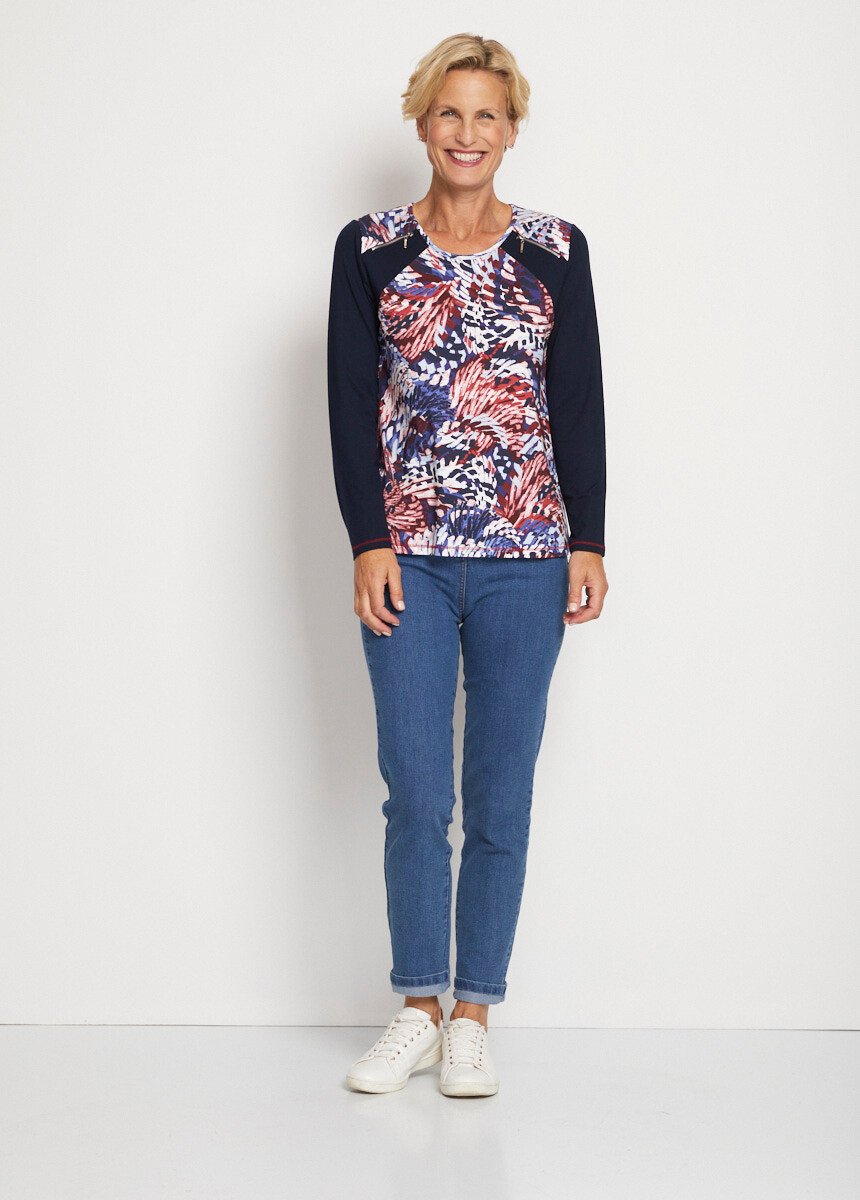 Camiseta_lisa_estampada_manga_larga_Azul_y_rojo_SF1_slim