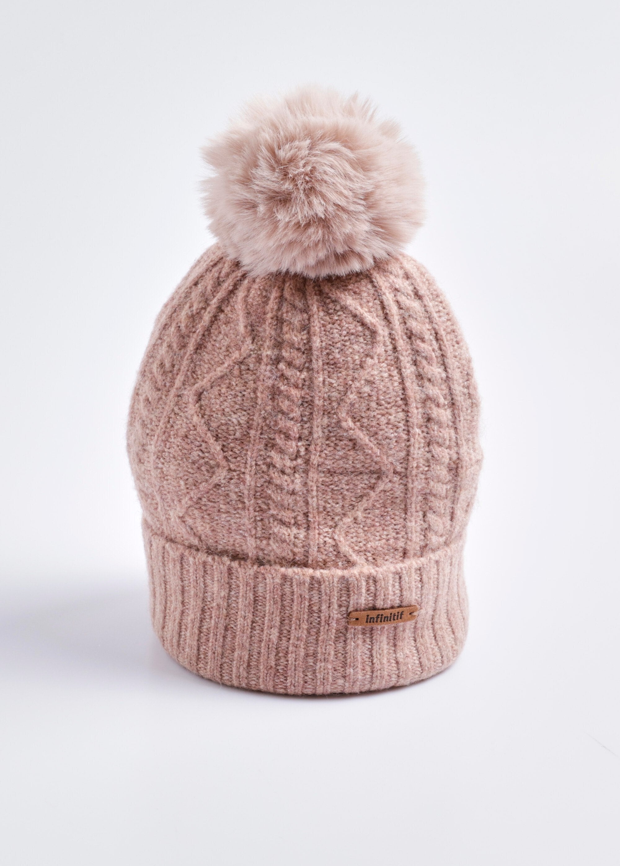 Gorro_de_lana_acanalada_con_pompón_Rosa_FA1_slim