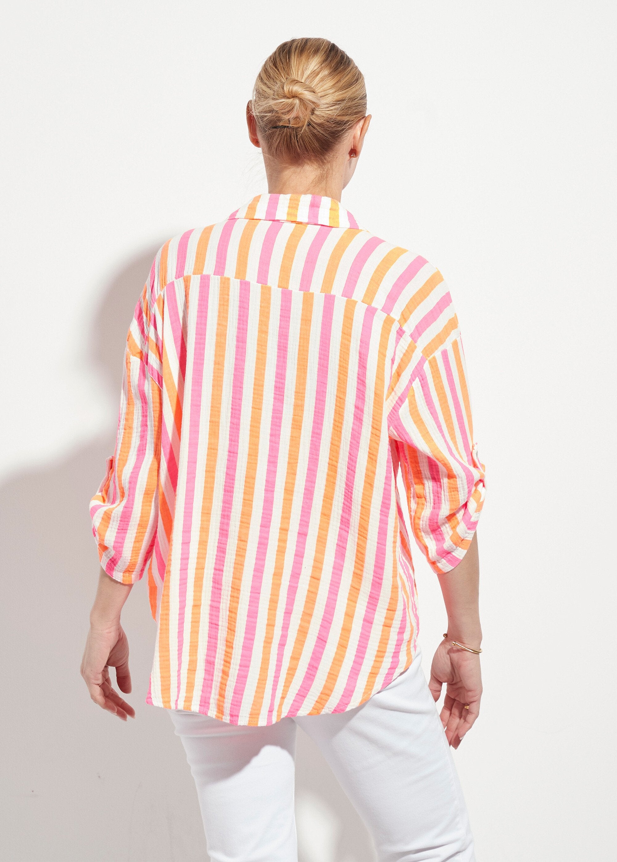 Blusa_de_gasa_de_algodón_con_rayas_fluorescentes_naranja_y_rosa_DO1_slim