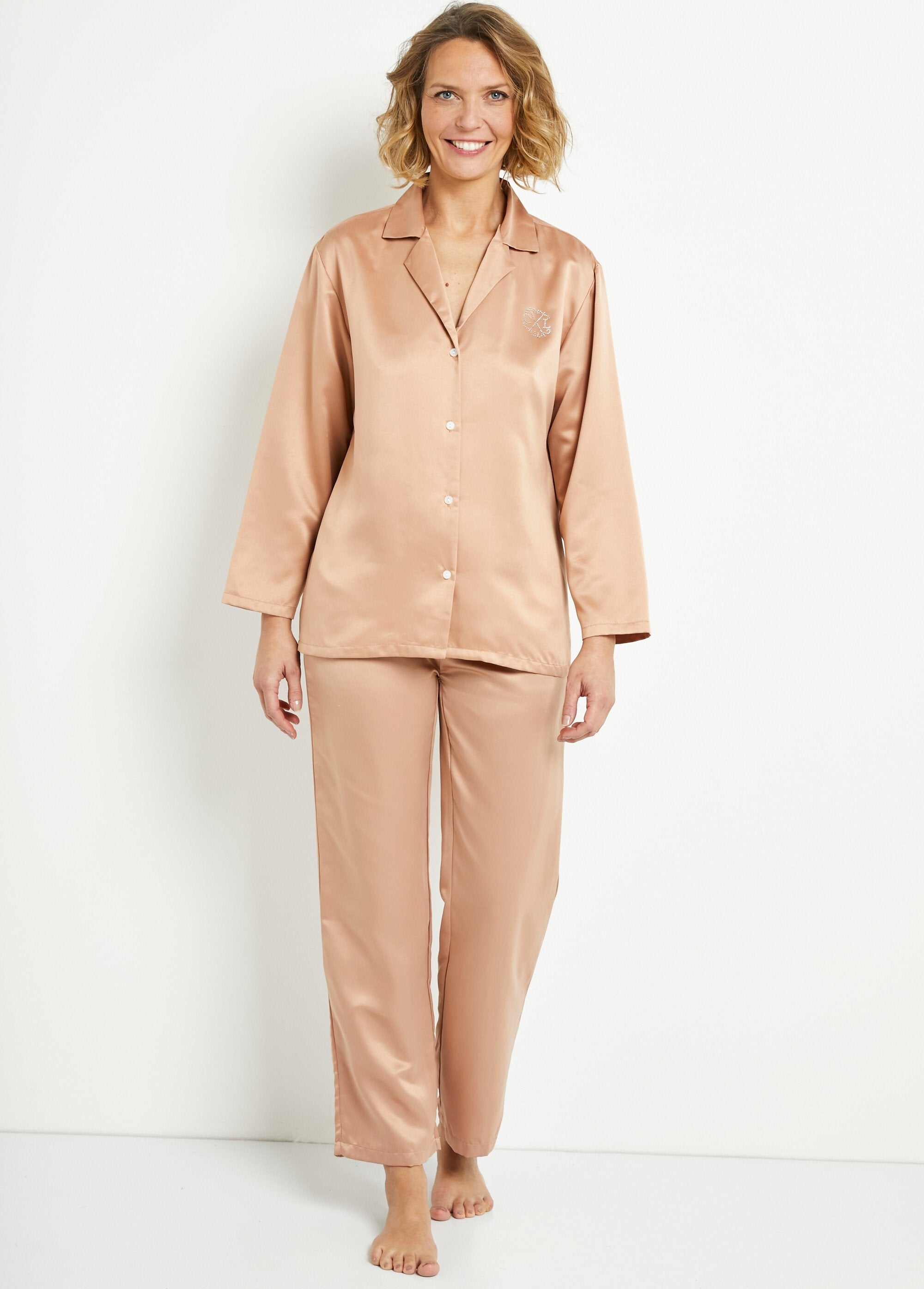 Pantalones_de_pijama_de_satén_elegantes_Beige_SF1_slim