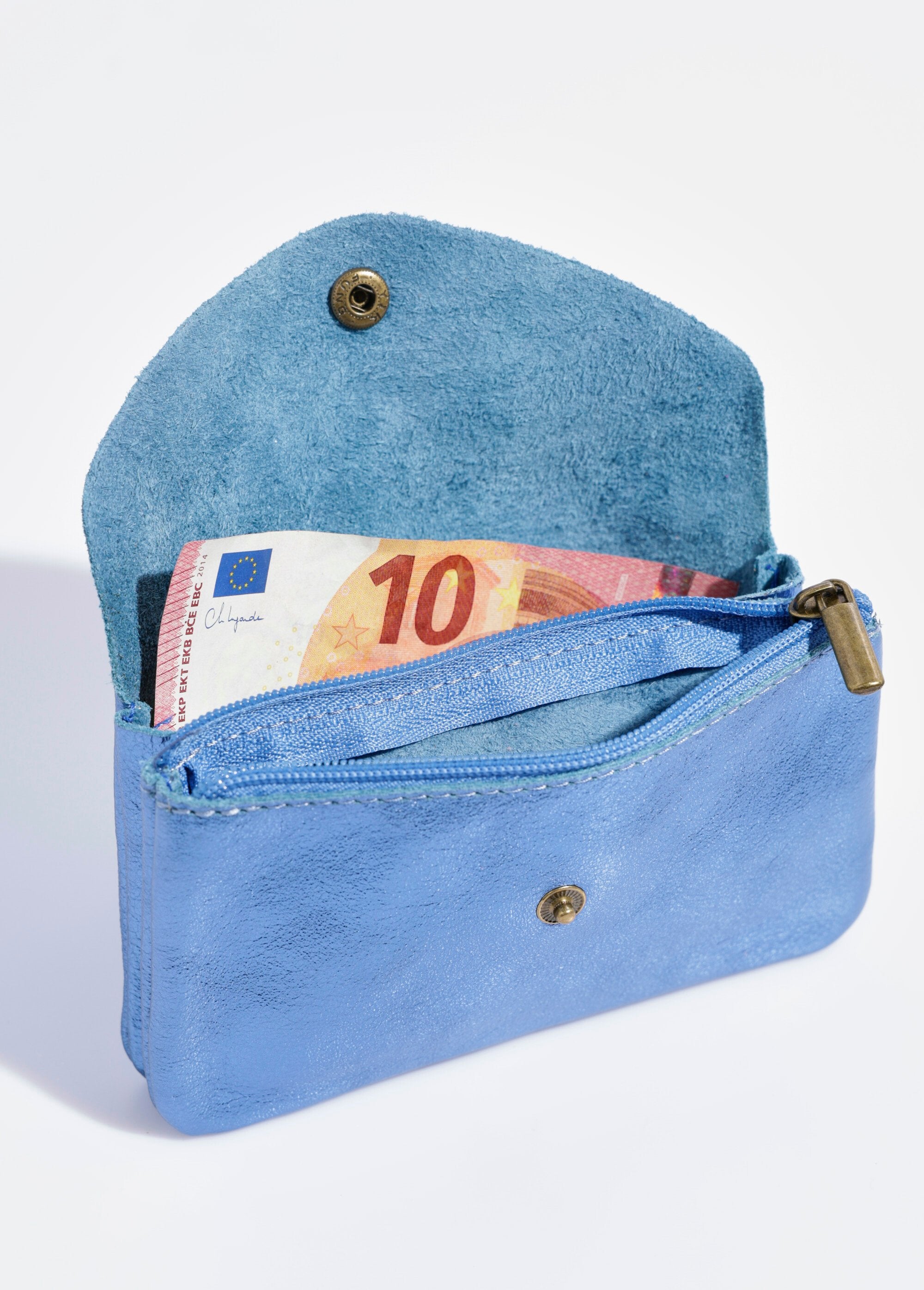 Monedero_grande_de_piel_brillante_Azul_acero_DE2_slim