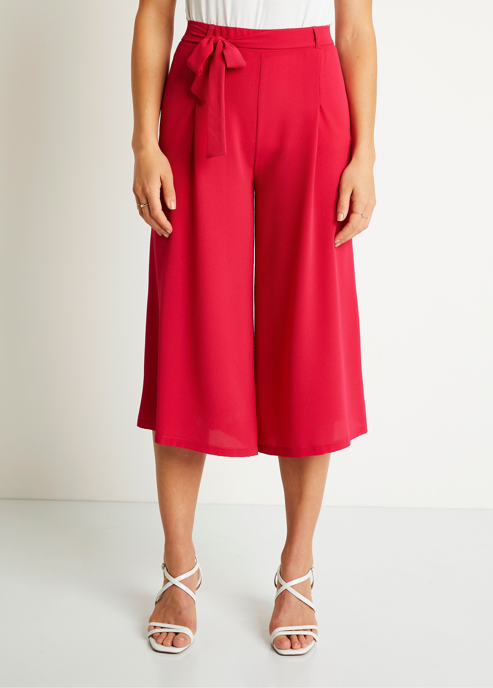 Pantalón_culotte_largo_cintura_elástica_fucsia_liso_FA1_slim