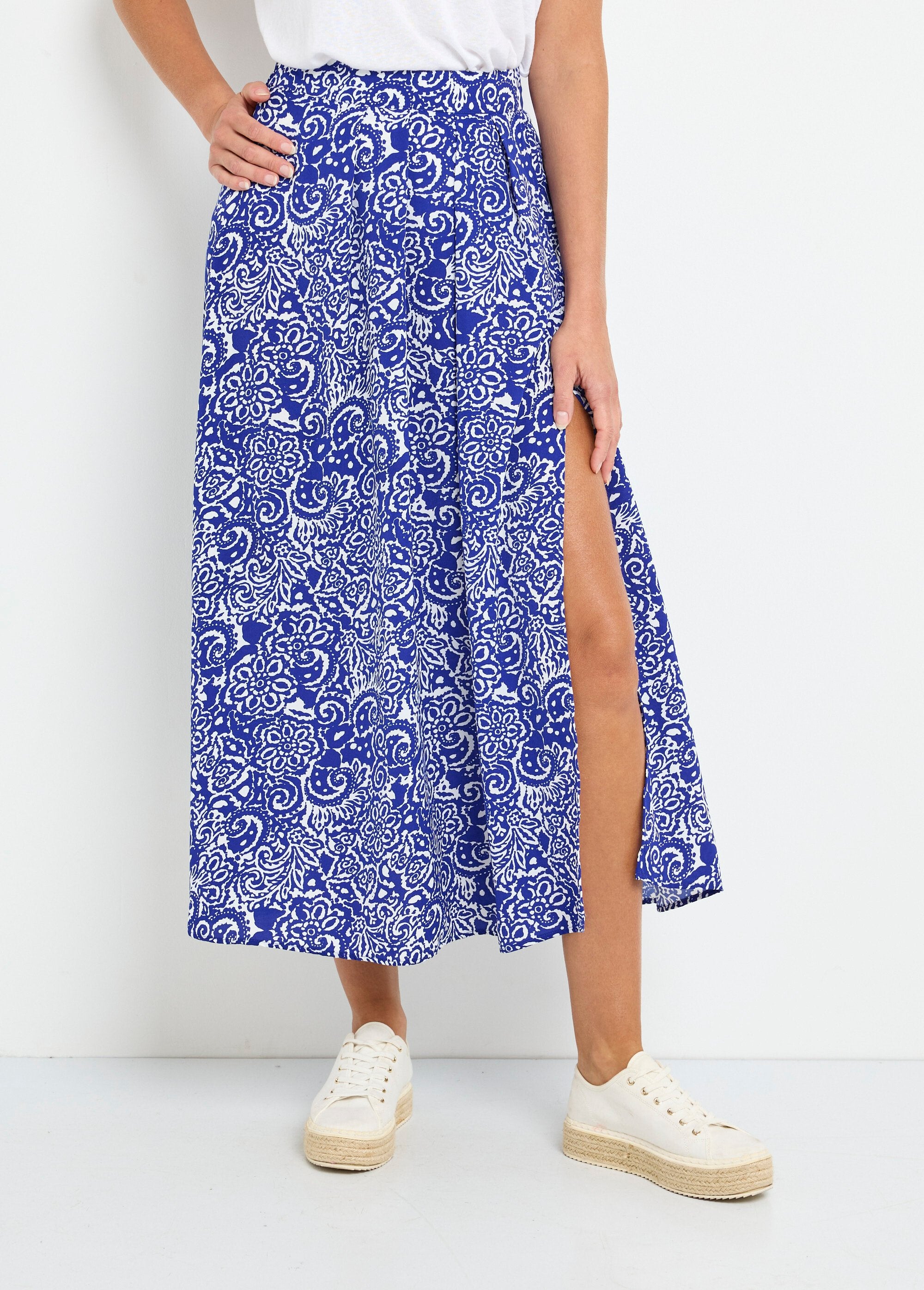 Falda_larga,_fluida_y_étnica_chic_Azul_FA1_slim