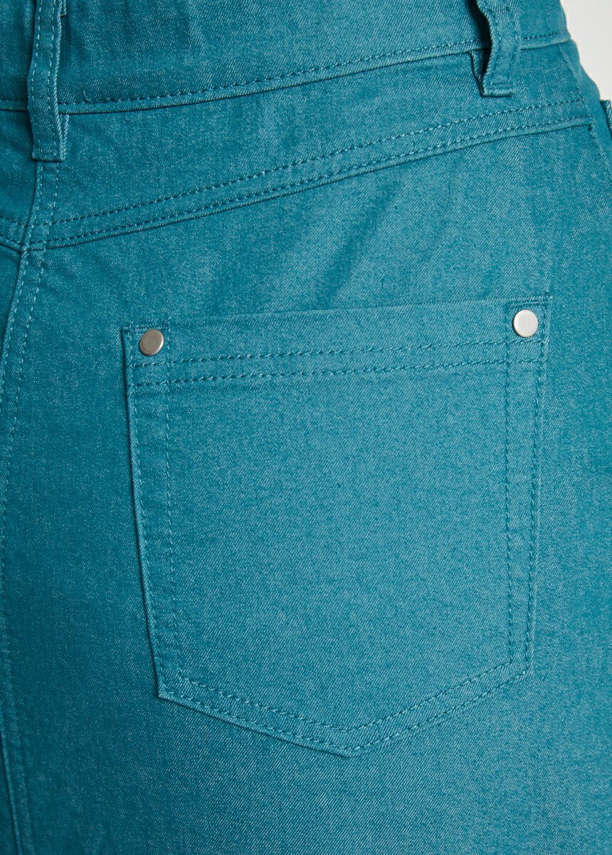 Falda_MORPHOSTYLE_en_denim_elástico_de_color_Verde_DE2_slim