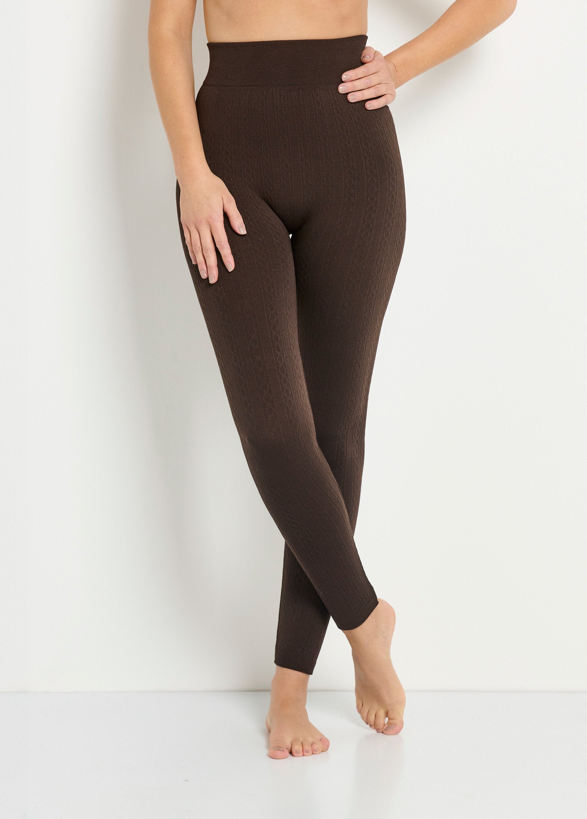 Leggings_de_polar_térmico_retorcido_Infinitive_para_mujer._Castaño_FA2_slim