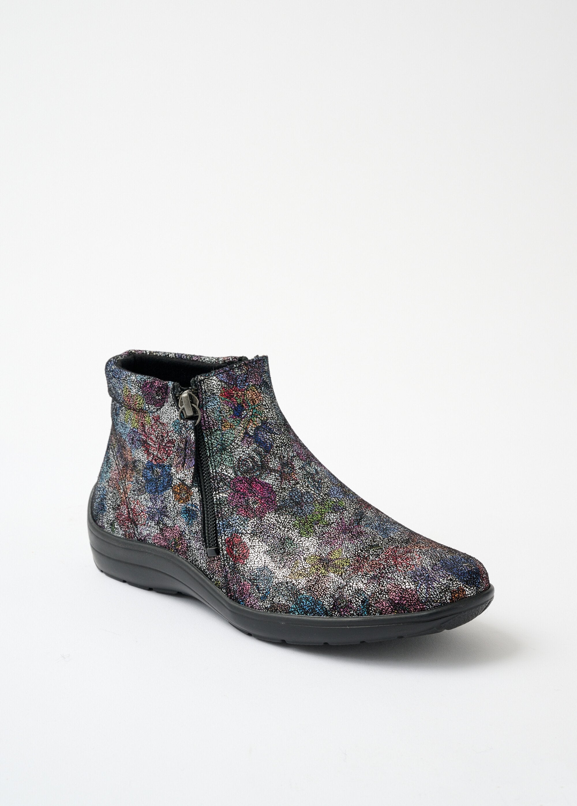 Botas_bajas_de_ancho_cómodo_con_cremalleras_de_piel_de_fantasía_Imprime_fleurs_FA1_slim