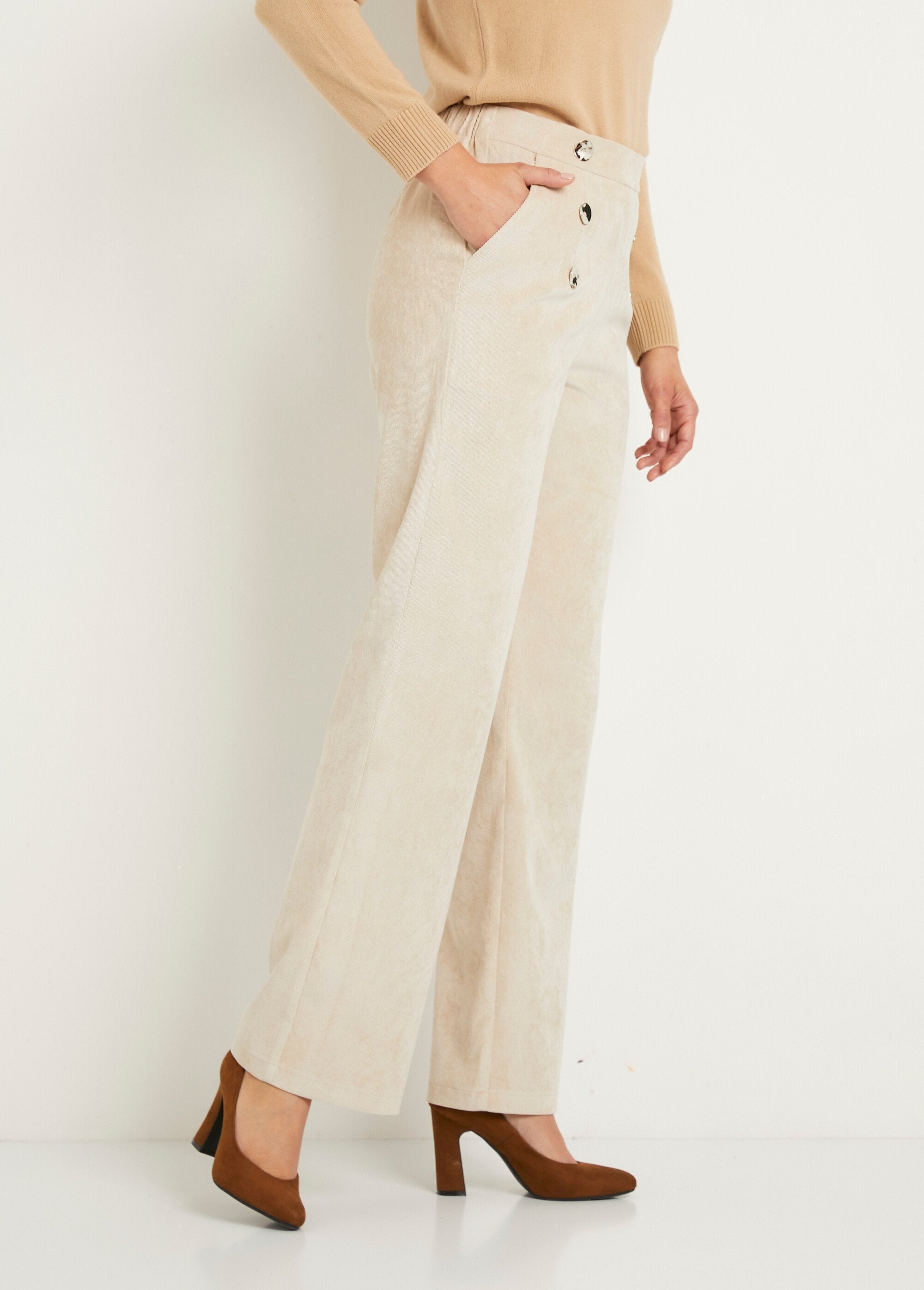 Pantalones_de_pata_ancha_en_terciopelo_milleraies_con_efecto_puente_Beige_DR1_slim