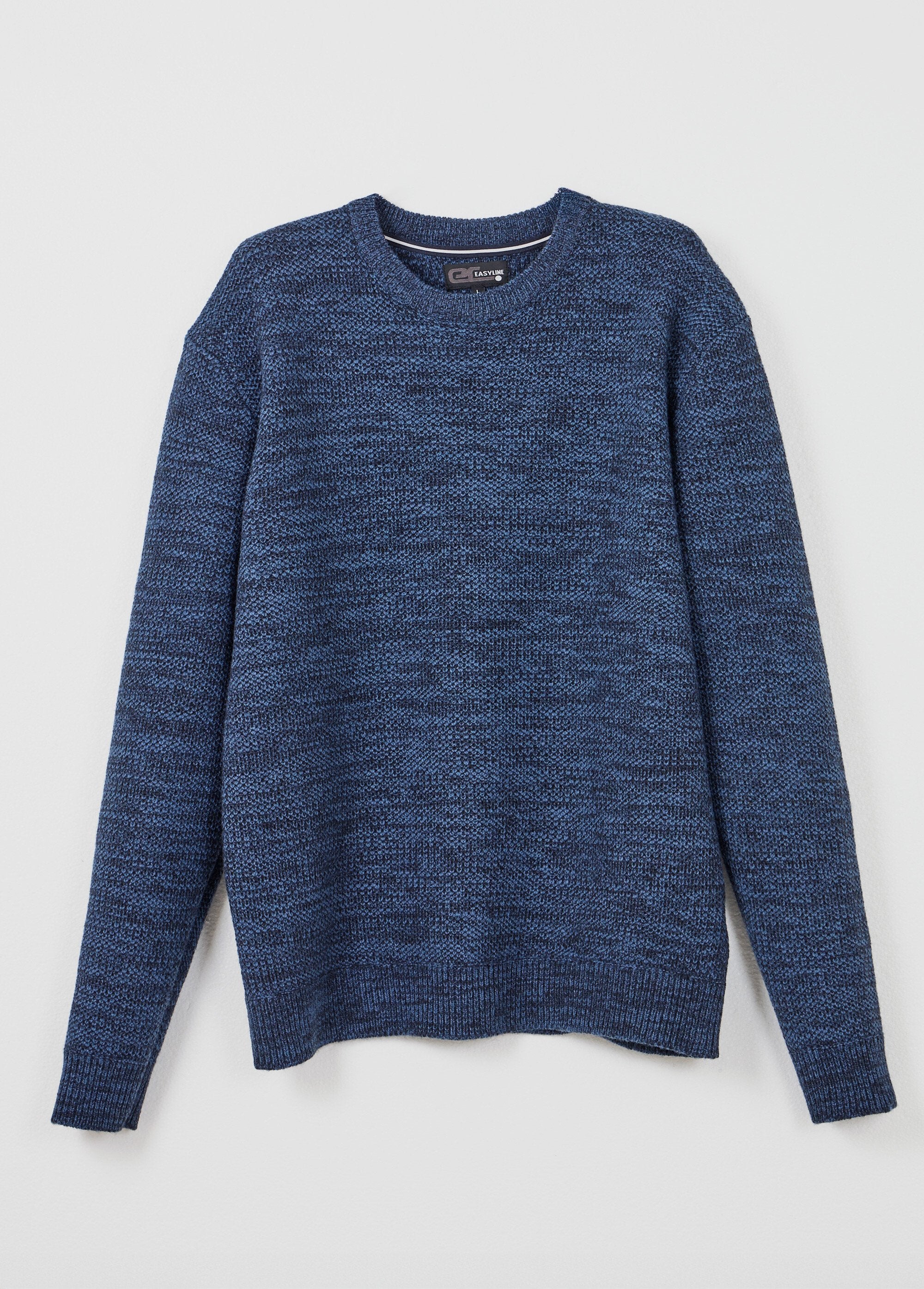 Suéter_de_cuello_redondo_de_punto_jaspeado_de_lana_de_manga_larga_Azul_AP1_slim