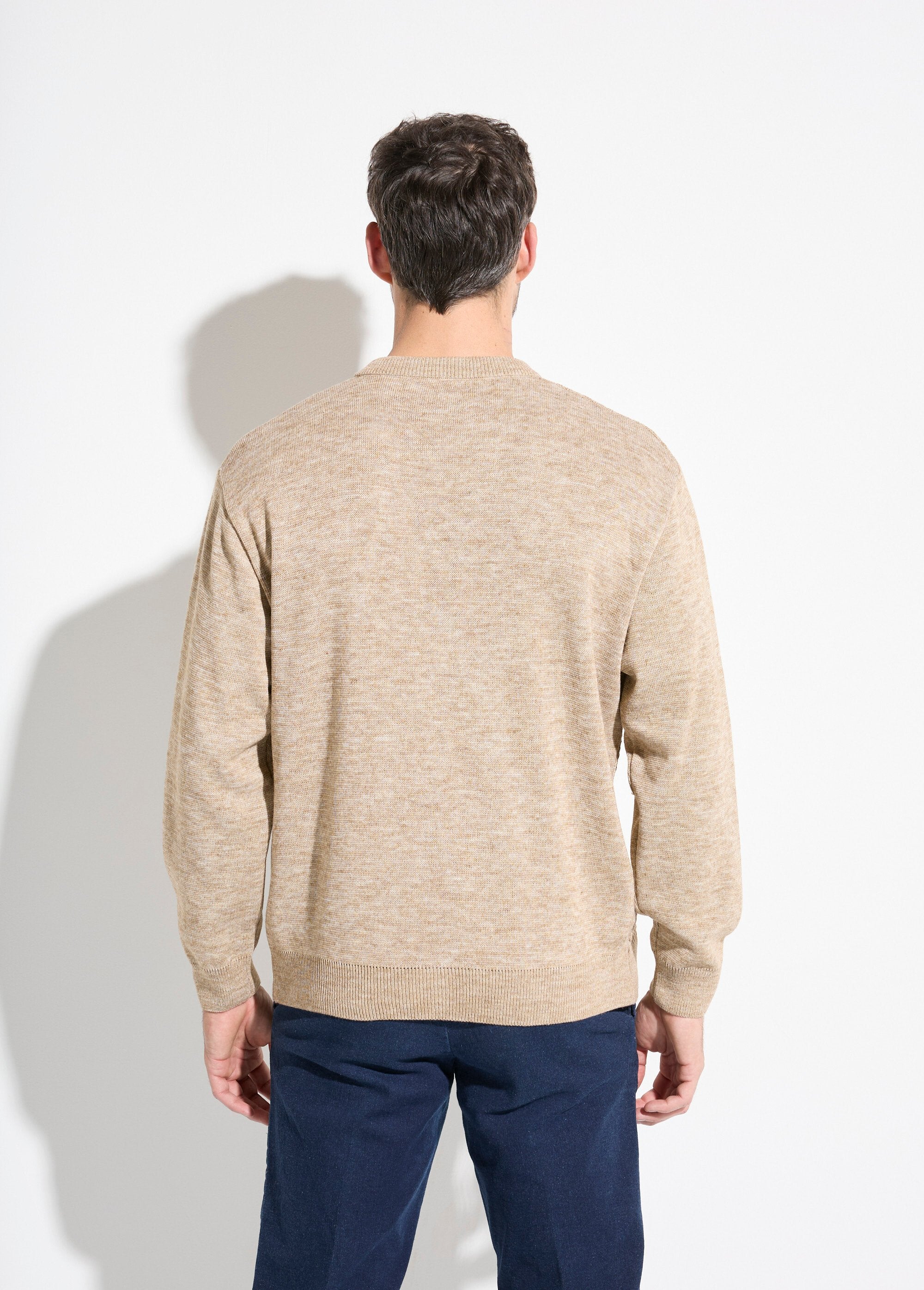Suéter_de_lana_de_punto_elegante_con_cuello_en_V_y_mangas_largas._Beige_DO1_slim