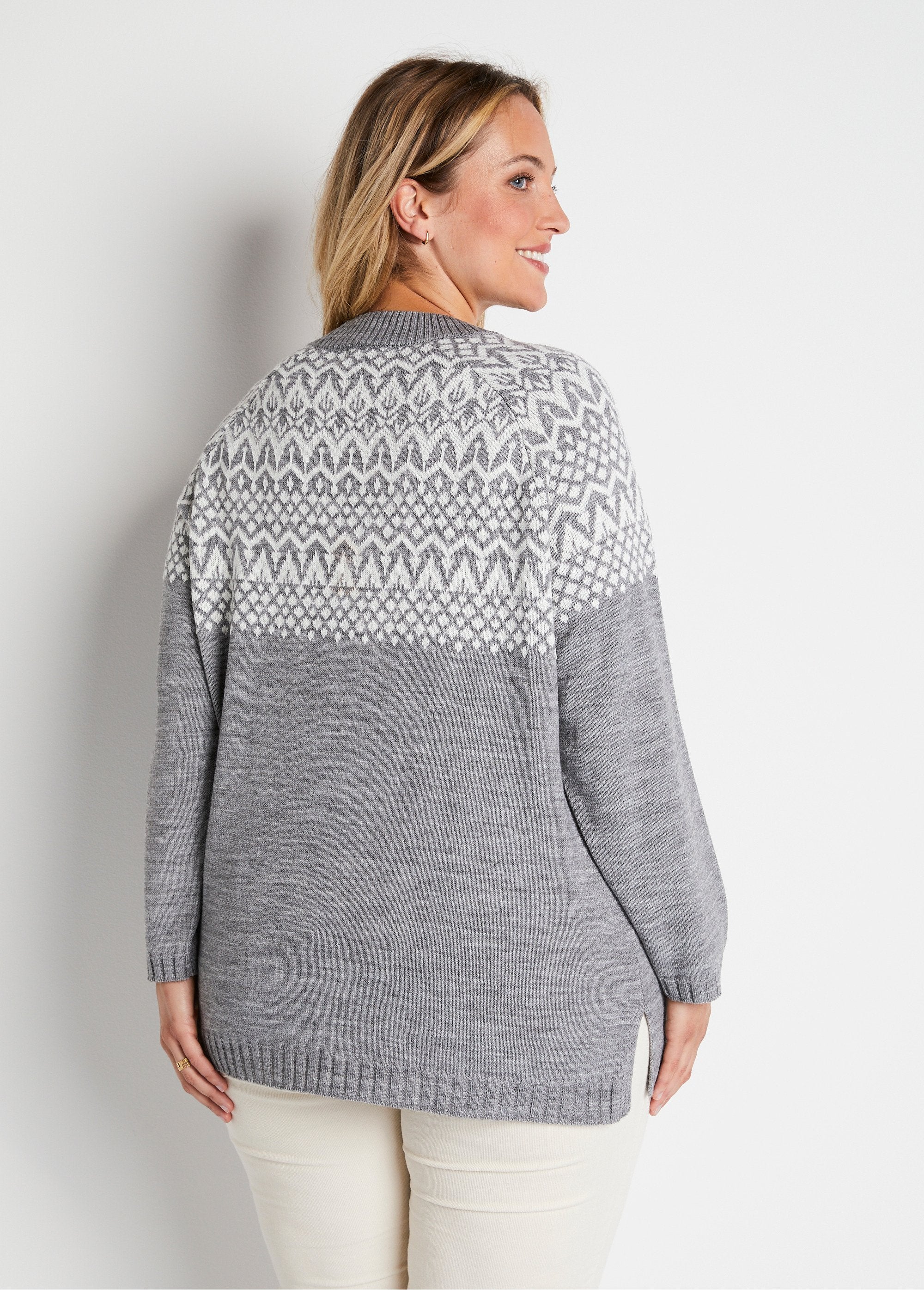 Jersey_túnica_de_punto_jacquard_Gris_y_crudo_DO1_curvy