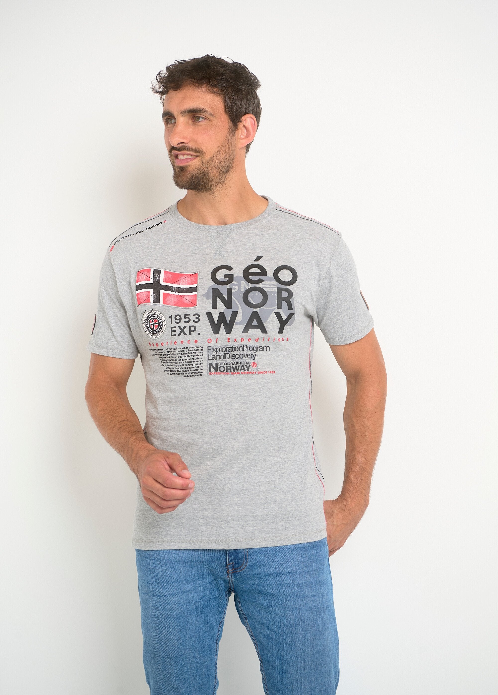 Camiseta_de_hombre_con_cuello_redondo_y_letras_Gris_FA1_slim