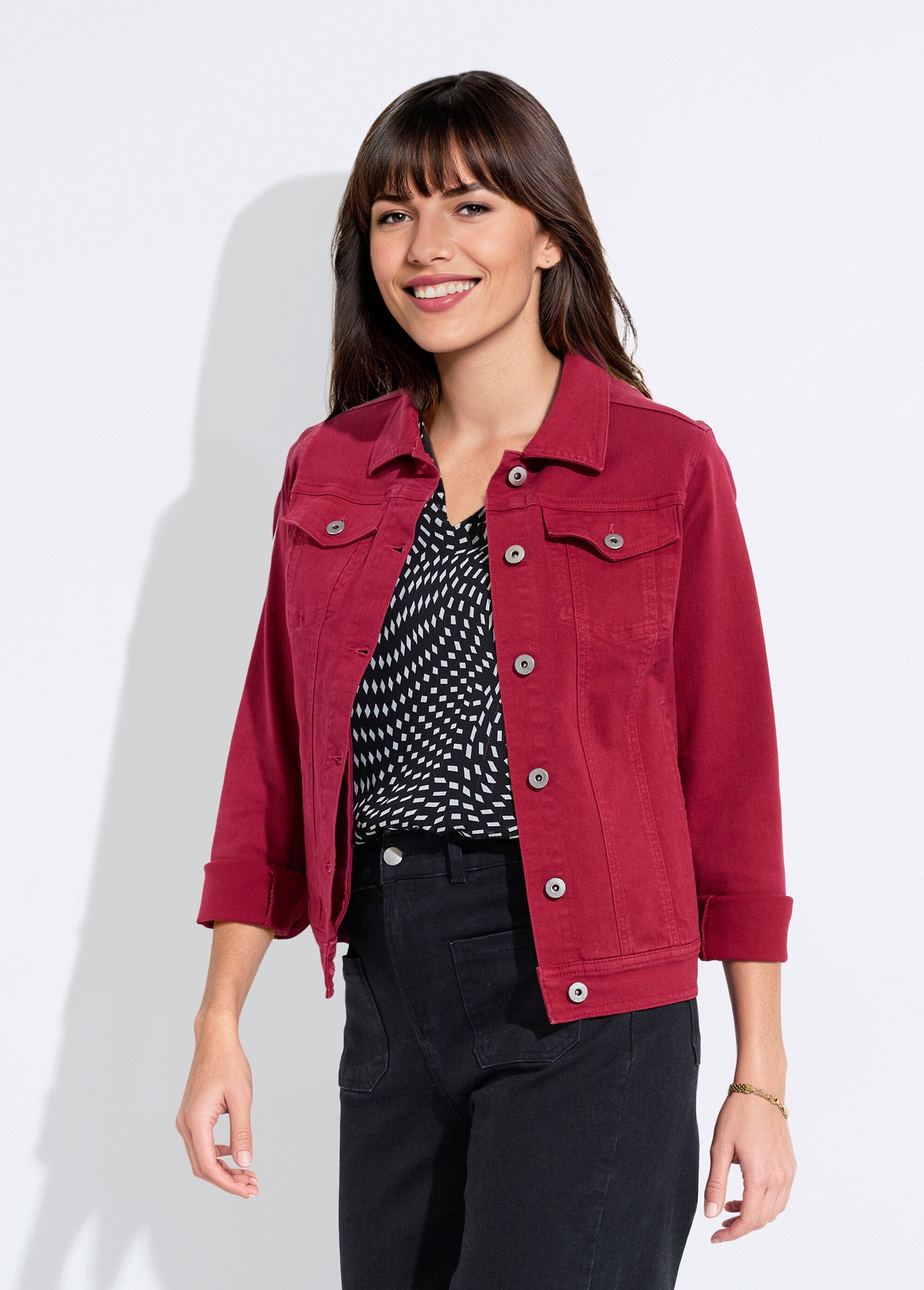 Chaqueta_vaquera_recta_con_botones_Granate_FA1_slim